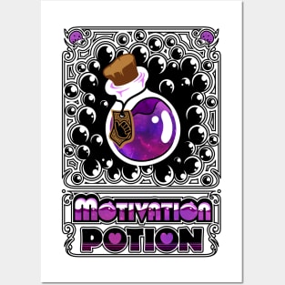 Motivation Potion Card Posters and Art